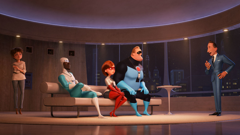 The gang is back together in Incredibles 2. But why are they wearing their old super suits?